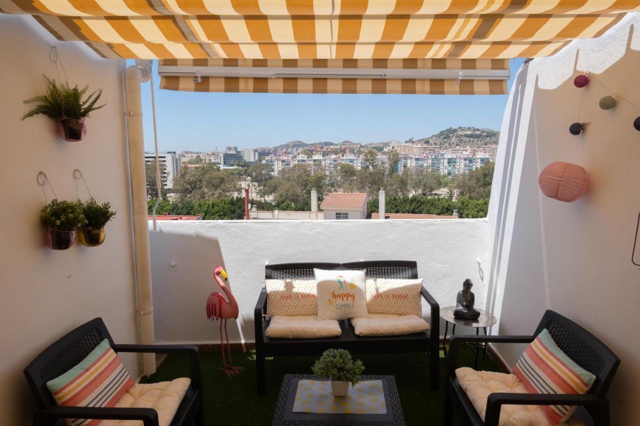 Penthouse City Center Private Terrace Wifi Màlaga Exteriér fotografie